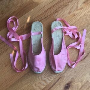 Espadrille Sandals Pink